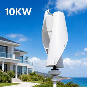 เครื่องกำเนิดไฟฟ้าพลังงานลมแบบแกนตั้ง 10KW ที่ปรับแต่งได้ตามความต้องการของ OEM พร้อมดีไซน์ที่ยืดหยุ่นและการผลิตที่รวดเร็ว - Product Image 1