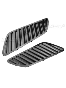 2 pièces Grilles de ventilation de capot avant style DTM pour BMW E90 E91 E92 E93 F30 E46 en ABS - Product Image 2