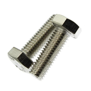 Viti metalliche bullone esagonale metrico zincato <span class=keywords><strong>M10</strong></span> pollici <span class=keywords><strong>dimensioni</strong></span> Gr2 Gr5 titanio testa esagonale bullone 5/16 "-18X1" Unc - Product Image 2