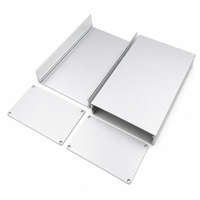 Boîtier en alliage d'aluminium sur mesure 127*75mm, indice de protection IP54, léger et durable pour alimentation électrique, onduleur, pilote LED, contrôle OEM