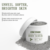 Crème exfoliante corporelle bio aux acides AHA BHA, éliminateur de boutons Kp, hydratante et blanchissante, vente en gros