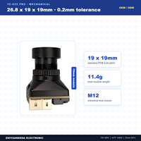 Module de caméra FPV ZYKD TC-622Pro, mini caméra 1/1.8 CMOS CVBS analogique F1.0, vision nocturne, grand angle, micro caméra de drone, UAV OEM ODM