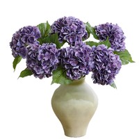 L-R074 Groothandel Hoge Kwaliteit Real Touch Hydrangea, Kunstbloemen voor Bloemstukken, Huis- & Bruiloftdecoratie