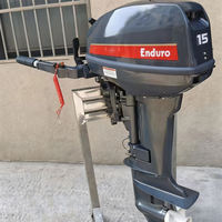 Moteur hors-bord 2 temps 15 CV de haute qualité, neuf, pour bateau de pêche à essence