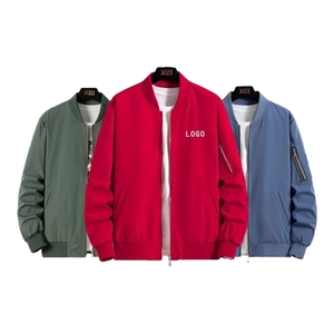 Large Size Lightweight Waterproof Zipper <strong>Jacket</strong> for <strong>Men</strong> Women Trendyy American Style Winter Workwear Casual Wear Outdoor <strong>Flight</strong> - Product Image 1
