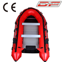 Nouveau bateau de pêche gonflable OEM 3.5 pouces avec flotteur en tube PVC et moteur électrique en caoutchouc pour les activités de plein air à la dérive