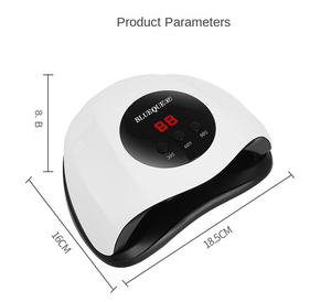 Lampe UV pour nail art BLUEQUE 8T à induction intelligente 48W 24 LED, séchage rapide - Product Image 6