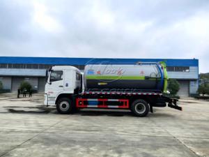 Heavy Duty SHACMAN Vacuum Sewage Truck 15m³, Custom Tank Material, Selectable Vacuum Pump for Municipal Sewage & Septic Cleaning - Product Image 3