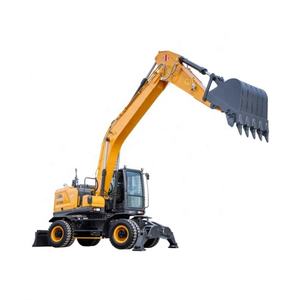 Excavadora hidráulica de ruedas de alta calidad XE210W 15ton a la venta - Product Image 5
