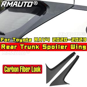 Aileron arrière pour Toyota RAV4 2019 2020 2021 2022 2023, kit carrosserie, plastique ABS, aileron latéral arrière, aileron arrière, accessoires de voiture - Product Image 1