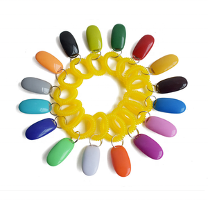 Vente en gros de clickers sonores d'agilité pour chiens en plastique coloré écologique certifiés ISO9001 - Product Image 3