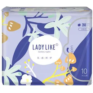 Organic sanitary pads panty liners cotton machine napkins sanitary reusable cloth pads woman for menstru sbamboo charcoal