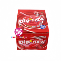 Bonbons gélifiés personnalisés en gros, bâtonnets de bonbons mous, confiture de fruits liquide acidulée, bonbons à mâcher