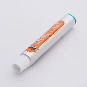 Kunden spezifische Aluminium Kunststoff laminierte Hotel leere Verpackung Travel Mini Zahnpasta tube