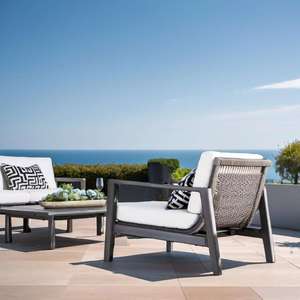 New Luxury Wholesale Modern <b>Rattan</b> Hot Sale Pool Aluminum Garden <b>Sofas</b> Sets Outdoor Furniture - Product Image 3