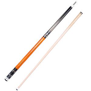 Pour Cueelf 3 <span class=keywords><strong>coussin</strong></span> carambole billard queue de billard noir et Orange Double sort autocollant bois <span class=keywords><strong>d</strong></span>'érable avec taille de pointe de 12mm - Product Image 2