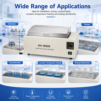 Cenlee Constant Temperature Water Bath 1500W Digital Stainless Steel Lab Water Bath untuk Distilasi Pengeringan Konsentrasi