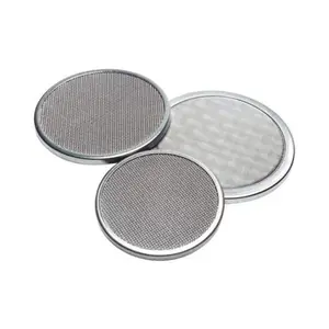 10 20 30 Micron Stainless Steel Wire Mesh Kopi/Teh/Minyak Filter Disc/Penahan Filter