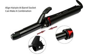 <span class=keywords><strong>Fer</strong></span> à cheveux électrique à <span class=keywords><strong>bon</strong></span> usage pour friser les cheveux Styler Peigne 3 en 1 Peigne à air chaud Brosse à bigoudi automatique - Product Image 5