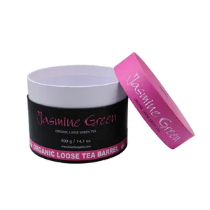 Cosmetic Container Cylindrical Lipstick <b>Round</b> Paper Tube Packaging <b>Box</b> with Flat Lid - Product Image 1