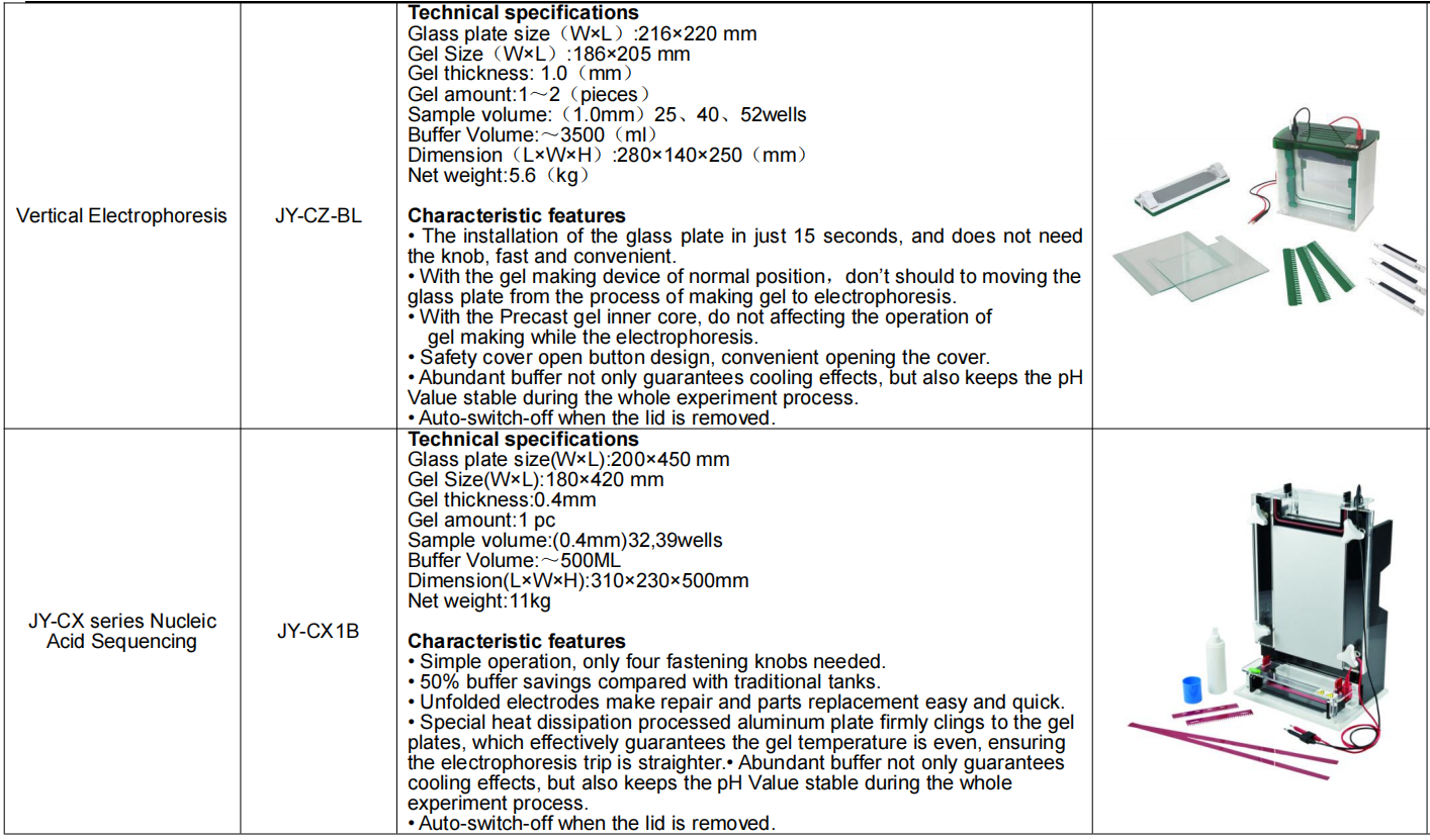 Vertical Gel Electrophoresis System With Electrophoresis