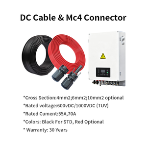 Système d'énergie <span class=keywords><strong>solaire</strong></span> photovoltaïque hybride connecté au réseau 3 kW 10 kW 50 kW 60 kW, <span class=keywords><strong>kit</strong></span> complet avec contrôleur MPPT pour usage domestique - Product Image 5