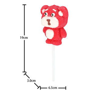 Chuỗi kẹo mút với kẹo dẻo xoắn hình chữ <span class=keywords><strong>S</strong></span> phim hoạt hình biểu hiện Nụ cười khuôn mặt kẹo dẻo - Product Image 4