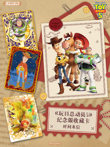 36 Boîtes en Gros CardFun Toy Story 5 Série de Cartes Commémoratives Lettres du Temps Jeu de Cartes à Collectionner Boîte Mystère - Product Image 6