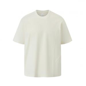 <b>Men's</b> Blank Knitted T-<b>Shirt</b> Short Sleeve O-Neck Regular <b>Fit</b> Solid Color Casual Cotton Tee - Product Image 4
