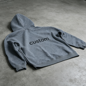 Sudadera con capucha personalizada para hombre, con cremallera, forro polar, 100% algodón, corte regular, color sólido, estilo casual, ropa de calle, para otoño - Product Image 6