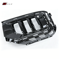 Accessoires en gros : Kit carrosserie avec calandre en carbone sec et support intégré pour pare-chocs avant, pour Mercedes Benz Classe G W465 G63 AMG