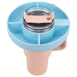 Cuenco para aperitivos para taza, anillo para aperitivos, compatible con <span class=keywords><strong>Stanley</strong></span> <span class=keywords><strong>Quencher</strong></span> 30/40OZ, vaso con asa, accesorios para tazas - Product Image 2