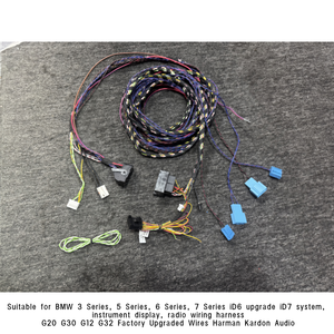 ชุดสายไฟสำหรับรถ BMW 3/5/6/<span class=keywords><strong>7</strong></span> G20ชุด G32 G12 G30พร้อมชุดแปลงระบบ ID7 ID6เสียง <span class=keywords><strong>Harman</strong></span> <span class=keywords><strong>Kardon</strong></span> - Product Image 5
