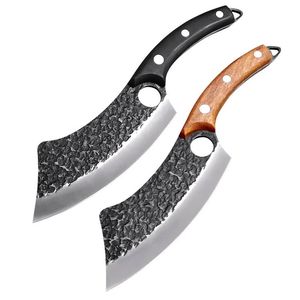 Cuchillo Curvo de Acero Inoxidable <span class=keywords><strong>para</strong></span> Cocina, con Mango de Madera, <span class=keywords><strong>para</strong></span> <span class=keywords><strong>Cortar</strong></span> <span class=keywords><strong>Carne</strong></span> <span class=keywords><strong>Cruda</strong></span> al Aire Libre - Product Image 5