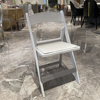 Nouveauté, chaises pliantes en plastique blanc professionnel pour mariage, fête, événements, location