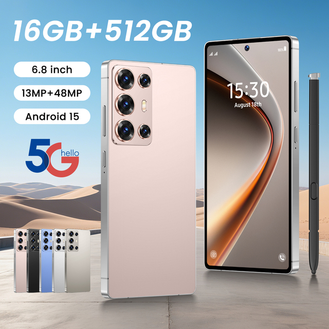 Alternative Cheap S26 Ultra 16GB 1TB Limited Stock 5G Smartphone Android15 Deca Core 8000mAh 5G LTE Dual SIM Face ID GPS Celular
