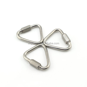 YD Wholesale Small Locking Triangle Carabiner Ring For Climbing