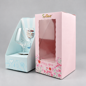 Customized Gift <b>Box</b> Luxury Brandy Red Wine Paper <b>Box</b> Luxury logo Whiskey Tequila <b>champagne</b> Flute Packaging <b>Box</b> - Product Image 2