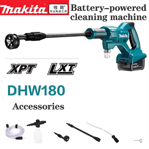 Pistolet à eau électrique sans fil <span class=keywords><strong>Makita</strong></span> <span class=keywords><strong>18V</strong></span> LXT DHW180 à haute atomisation, pulvérisateur nano, nettoyeur haute pression sans fil – Offre Spéciale - Product Image 1