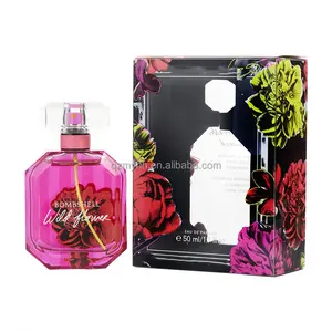 Perfume de 100Ml para mujer, Perfume de marca de flores salvajes, Perfume secreto, fragancia al por mayor para mujer, vapor de espray corporal de Parfum, una gota