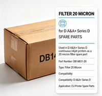 FILTRE 20 MICRON DB14831-20 pour la série D A&A+ D PIÈCES DE RECHANGE