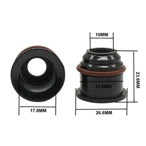 Espaciador de soporte sin juntas tóricas, soporte de boquilla de inyección de combustible de repuesto para Toyota Meru Hilux Tacoma Hiace 4Runner 2,4 2,7 90561-10018 - Product Image 2