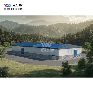 Galapones prefabricados de almacenamiento พร้อมโครงสร้างเหล็กสำหรับตลาดการเกษตรสเปน - Product Image 1