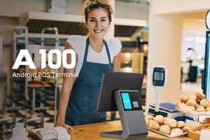 Bán buôn hai bên màn hình tiền mặt đăng ký máy cảm ứng Android 11.6 "Màn hình kép hệ thống <span class=keywords><strong>POS</strong></span> tất cả trong một - Product Image 4