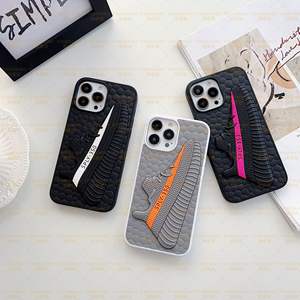 Venta directa de fábrica, zapatilla de coco de moda para Apple 16 Pro Max, funda para teléfono móvil, IPhones 17 Air, funda de silicona estéreo 3D para <span class=keywords><strong>iPhone</strong></span> - Product Image 1