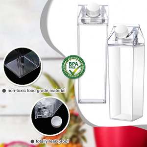 Large Capacity 500/750/1000/1900ml Leak-Proof BPA Free Plastic Water <b>Bottle</b> with Custom Logo for Party Use - Product Image 2