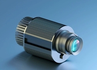 Projecteur LED étanche pour l'extérieur, projecteur laser avec logo personnalisé, projecteur Gobo pour porte intérieure, rotation du sol, 50W, lumière LED pour publicité