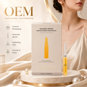 Daily Moisturizing Facial Ampoule <b>Serum</b> Concentrate OEM Private Label Essence For Sensitive Dry Skin - Product Image 1