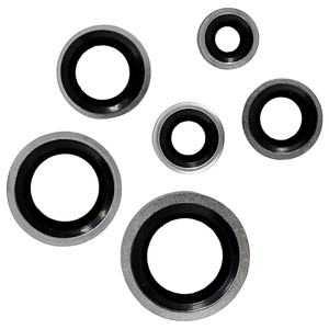 Joints d'étanchéité en caoutchouc métallique à face plate pour la réparation d'équipements industriels - Product Image 1
