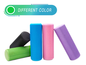 Mật Độ Cao Thân Thiện Với Môi Phòng Tập Thể Dục Tập Thể Dục EVA Bọt Con Lăn Nửa Mềm Cơ Bắp Massage Công Cụ Cho Yoga <span class=keywords><strong>Pilates</strong></span> Có Sẵn Đầy Màu Sắc Cao - Product Image 4